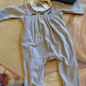 Jacadi Collar Jumpsuit 6m Baby Girl NWT and box
